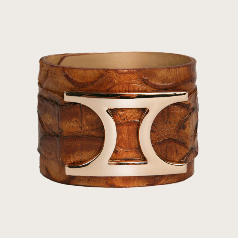 Kroko DD bőr karkötő