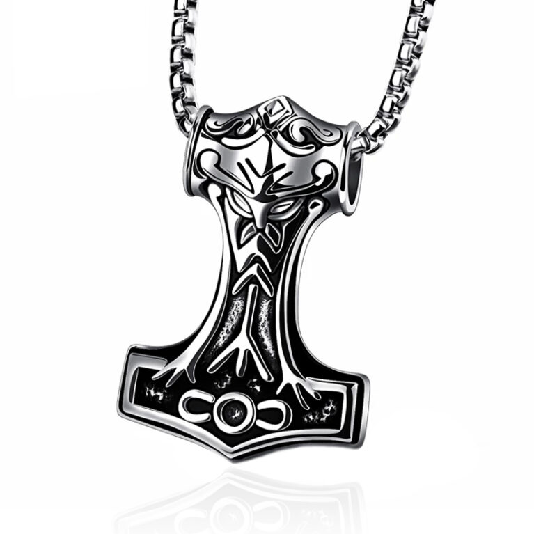 STEELWOLF - Thor kalapács férfi nemesacél nyaklánc